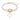 Colier choker, auriu, cu perle, Ose C26