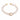 Colier choker auriu, cu perle si pietre, Othine C24