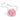 Colier choker, cu perle si floare roz, Begitta C14