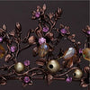 Coronita aramie, cu floricele si pietre, Noelia C24