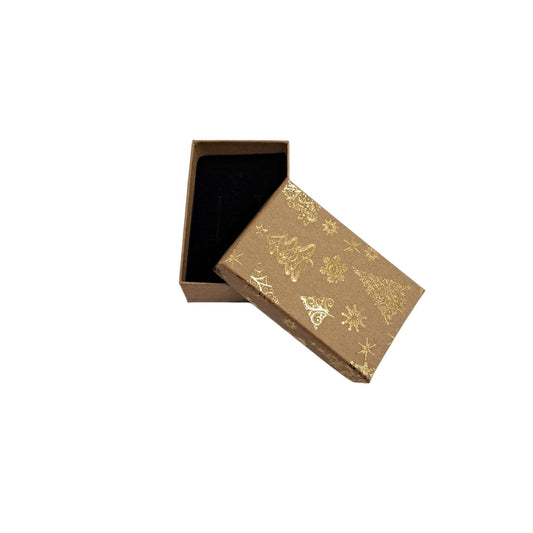 Cutie pentru cadou, kraft, cu burete, 2.5 cm x 5 cm x 8 cm - Pursehuit.ro