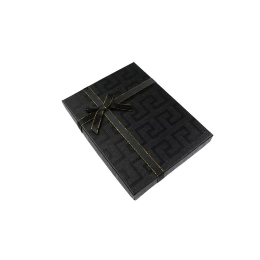 Cutie pentru cadou, neagra, cu burete, 3 cm x 12 cm x 16 cm - Pursehuit.ro