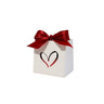 Cutiuta pentru cadou, alba, cu autoformare, 7 cm x 7 cm x 5 cm - Pursehuit.ro