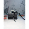 Cutiuta pentru cadou, neagra, cu autoformare, stil gentuta cu perle, 9 cm x 5.5 cm - Pursehuit.ro