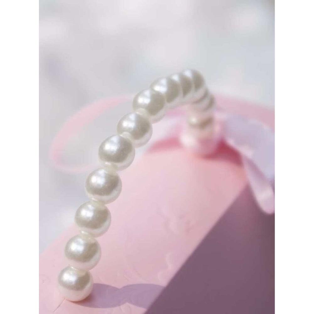 Cutiuta pentru cadou, roz, cu autoformare, stil gentuta cu perle, 9 cm x 6 cm - Pursehuit.ro