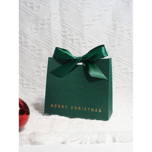 Cutiuta pentru cadou, verde, cu autoformare, 10 cm x 11.5 cm x 4.5 cm