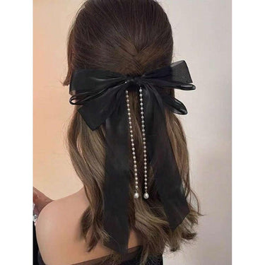 Funda de par, neagra, cu perlute, Avia C11 - Pursehuit.ro