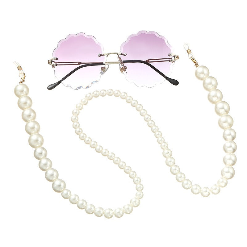 Lant de ochelari, cu perle mari, Suzana C3