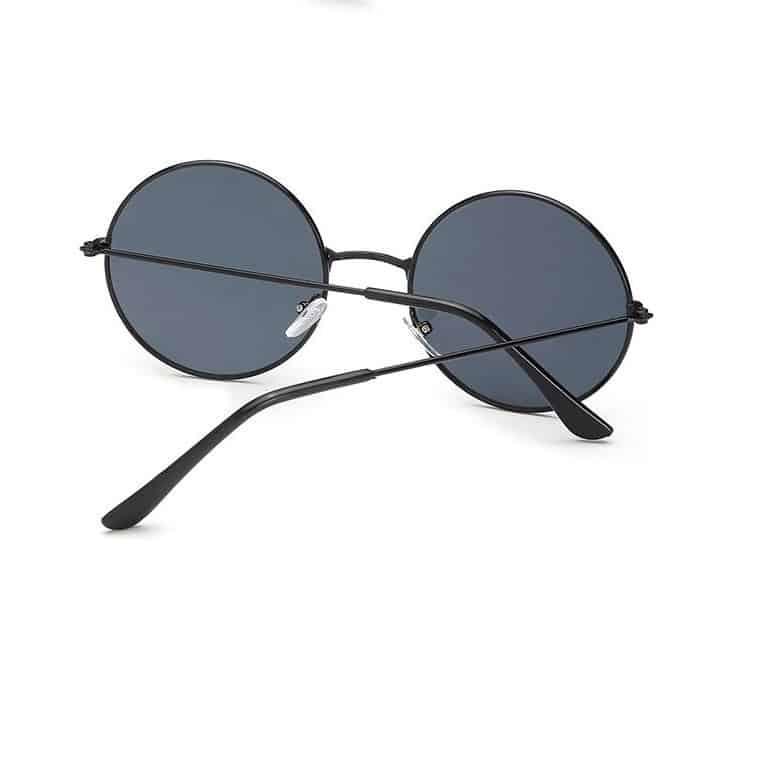 Ochelari de soare, negri, lentila rotunda, Jemma C2 - Pursehuit.ro