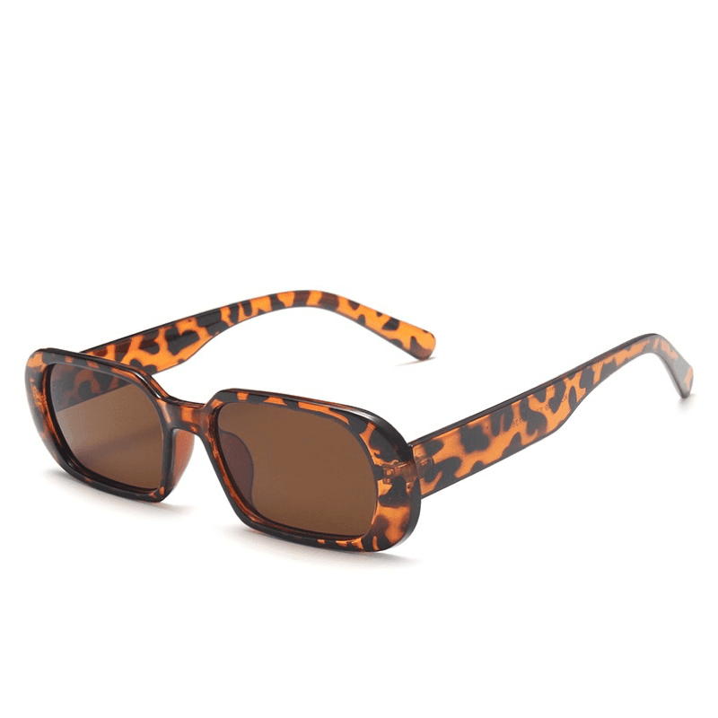 Ochelari de soare, maro, animal print, Rufina C1 - Pursehuit.ro