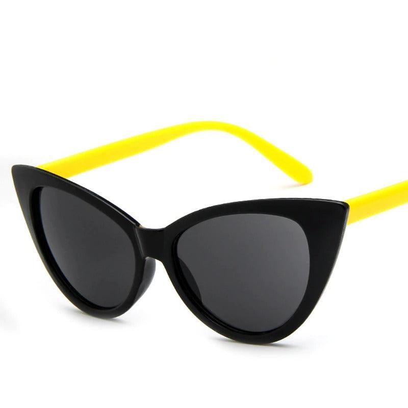 Ochelari de soare, negri, cat-eye, Severa C4 OUT - Pursehuit.ro