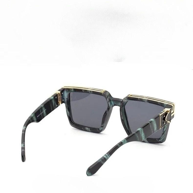 Ochelari de soare, verzi, patrati, Mebel C1 - Pursehuit.ro