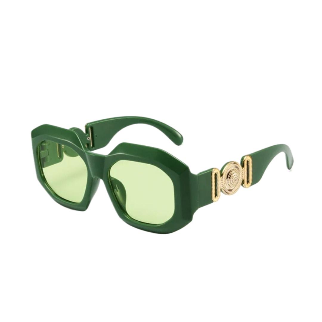 Ochelari de soare, verzi, patrati, Salome C3 - Pursehuit.ro