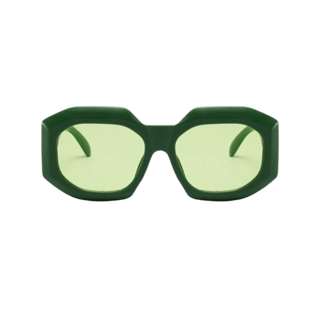 Ochelari de soare, verzi, patrati, Salome C3 - Pursehuit.ro