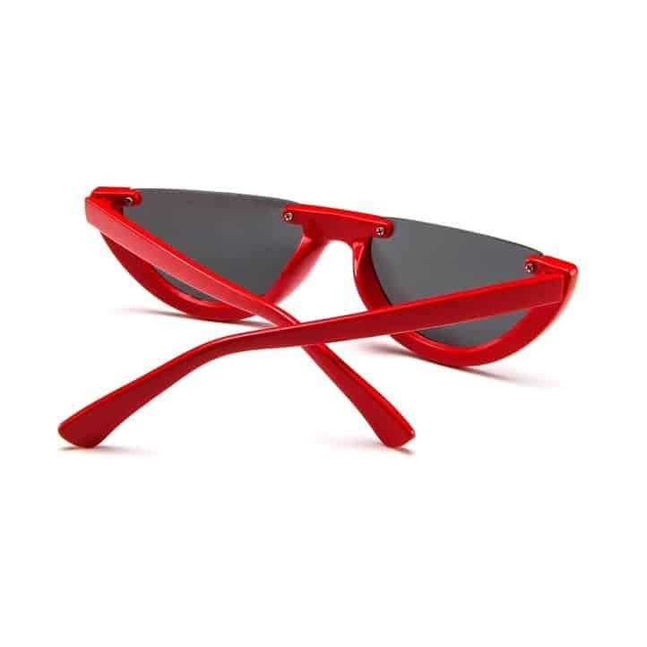 Ochelari de soare, rosii, lentila gri, Jelika C2 - Pursehuit.ro