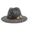 Palarie dama, gri, animal print, Celestina - Pursehuit.ro