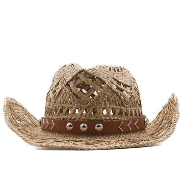 Palarie dama, bej, de vara, stil cowboy, Fanny - Pursehuit.ro