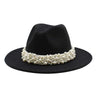 Palarie dama neagra, cu perle, Jannik - Pursehuit.ro