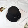 Palarie dama, neagra, pescar, Merethe - Pursehuit.ro