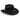 Palarie dama, neagra, stil cowboy, Rabea - Pursehuit.ro