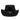 Palarie dama, neagra, stil cowboy, Valerie - Pursehuit.ro