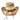 Palarie dama, stil cowboy, bej, din paie, Lavinia - Pursehuit.ro