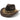 Palarie maro, stil cowboy, reglabila, cu accesoriu detasabil, Soffy - Pursehuit.ro