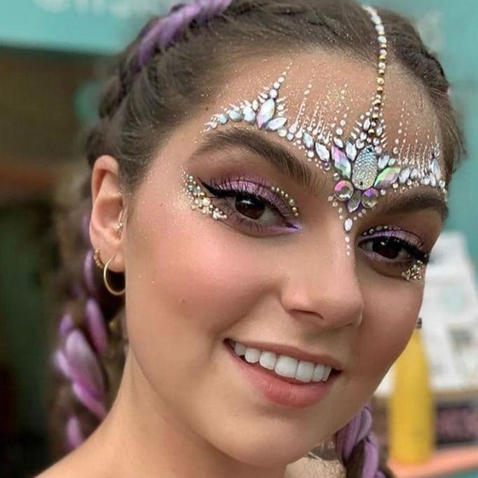 Perle si pietre adezive, pentru par, unghii si fata, Maxine C3 - Pursehuit.ro