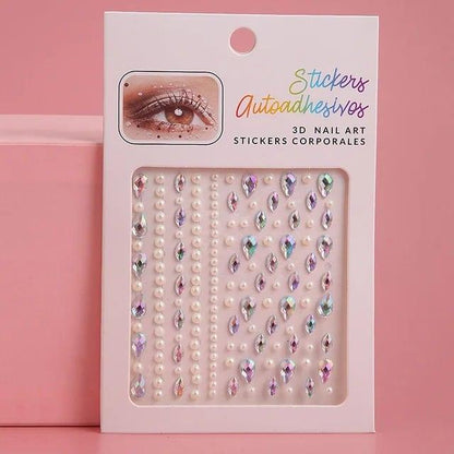 Perle si pietre adezive, pentru par, unghii si fata, Maxine C3 - Pursehuit.ro