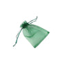 Saculet organza verde brad 6.5 cm x 8 cm - Pursehuit.ro
