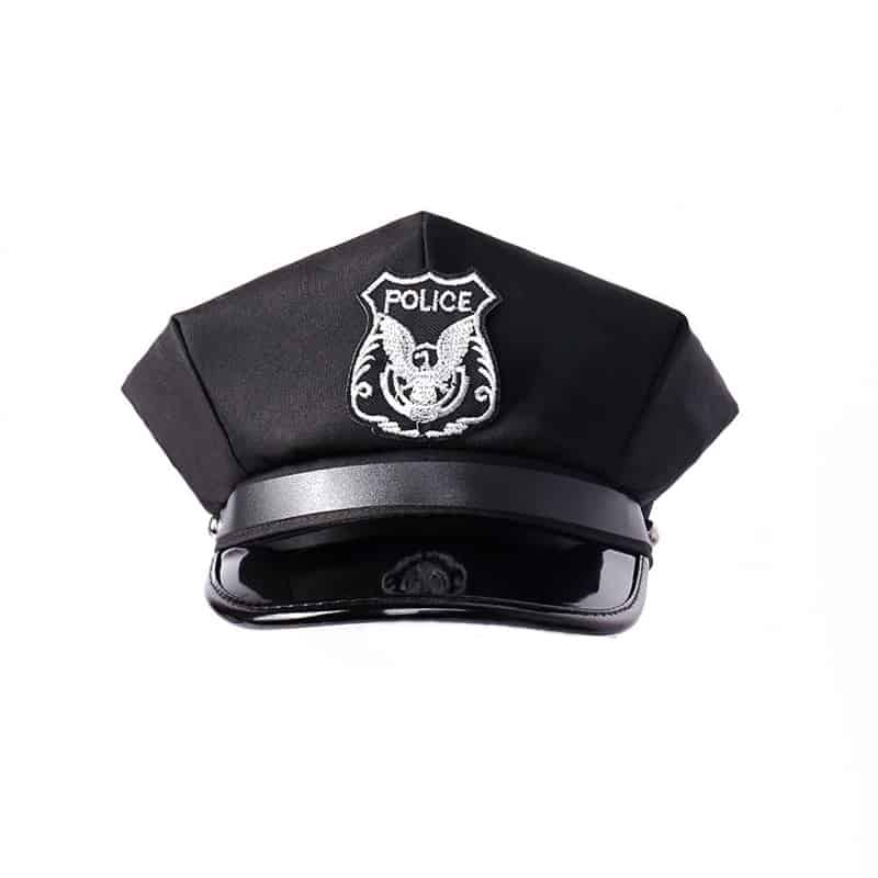Sapca neagra, emblema Police, Nala