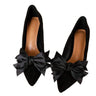Set 2 brose, negre, pentru pantofi, cu clips, Palne C6 - Pursehuit.ro
