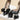 Set 2 brose, negre, pentru pantofi, cu clips si perle, Ottmar C6 - Pursehuit.ro