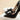 Set 2 brose, negre, pentru pantofi, cu clips si perle, Ottmar C6 - Pursehuit.ro